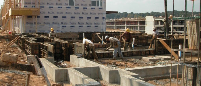 townhome foundation construction