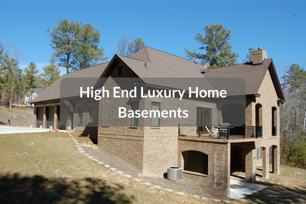 High End Luxury Home Basements Herbert Construction